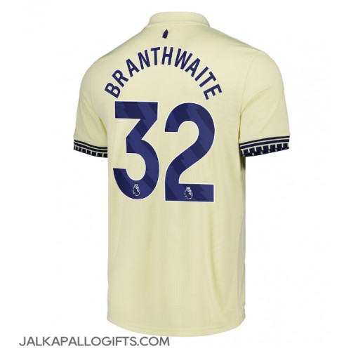 Everton Jarrad Branthwaite #32 Vieraspaita 2025-26 Lyhythihainen
